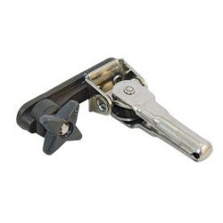 ALLEN Lümmelbeschlag mit Rutscher A4/Alu Profil 16x4mm