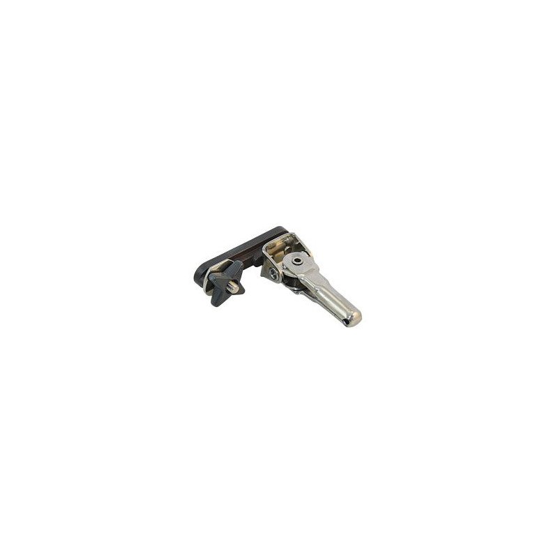 ALLEN Lümmelbeschlag mit Rutscher A4/Alu Profil 16x6mm