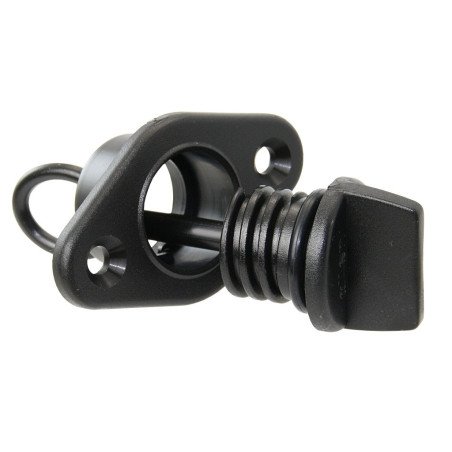 ALLEN Lenzstopfen mit abnehmb. Schraubverschl. Nylon iD:17mm schwarz 10St.