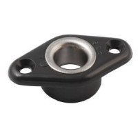 ALLEN Decksdurchführung mit Flansch Nylon/A4 Auge 11mm schwarz 10St.