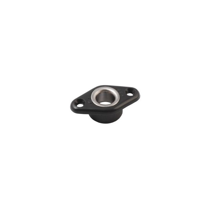 ALLEN Decksdurchführung mit Flansch Nylon/A4 Auge 11mm schwarz 2St. SB-Pack