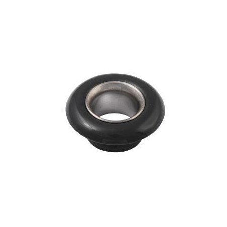 ALLEN Decksdurchführung, rund Nylon mit A4-Auge 6mm schwarz 10St.