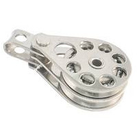 ALLEN Doppelblock kugell. 38mm, Drahtseil 2-6mm, Auge