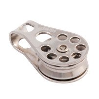ALLEN Einfachblock kugell. 16mm, Drahtseil 2-4mm, Auge