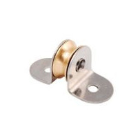 ALLEN Einfach-Bockrolle gleitl. 16mm, Seil 5mm, Messingrolle