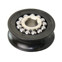 ALLEN Rolle kugell. Edelstahl/POM 20x7mm, Bohrung 5,2mm