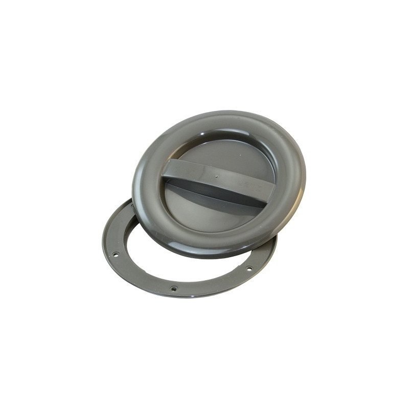 ALLEN Inspektionsdeckel mit Bajonettverschl. PP 144mm anthrazit SB-Pack
