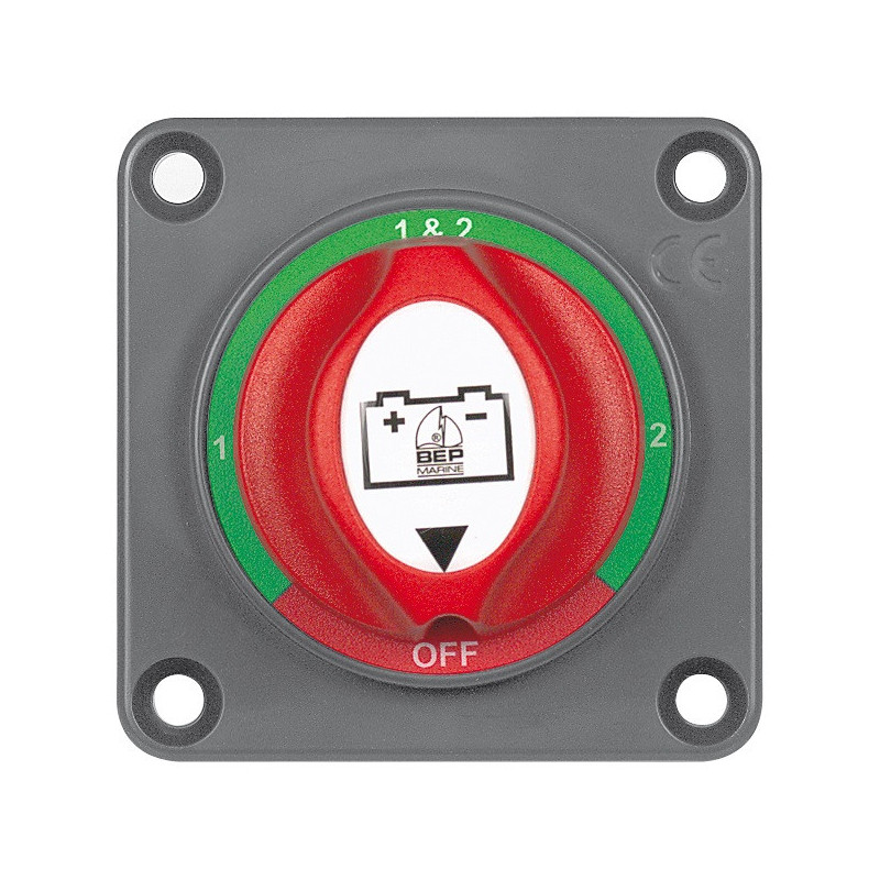 BEP Batteriewahlschalter 701S 12/24V 200A 3-polig Einbau
