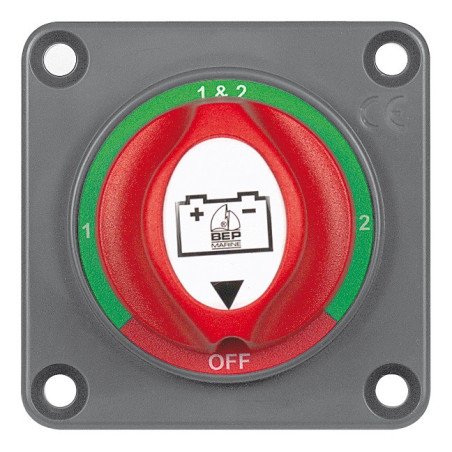 BEP Batteriewahlschalter 701S 12/24V 200A 3-polig Einbau SB-Pack