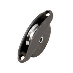 ALLEN Rollenkasten kugell. Alu 38mm, Drahtseil 6mm, Edelstahlrolle