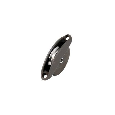 ALLEN Rollenkasten kugell. Alu 38mm, Drahtseil 6mm, Edelstahlrolle