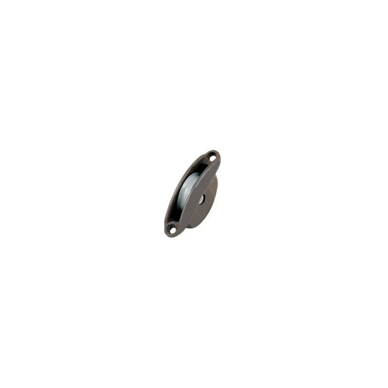 ALLEN Rollenkasten gleitl. Alu 38mm, Seil 6mm, Alurolle