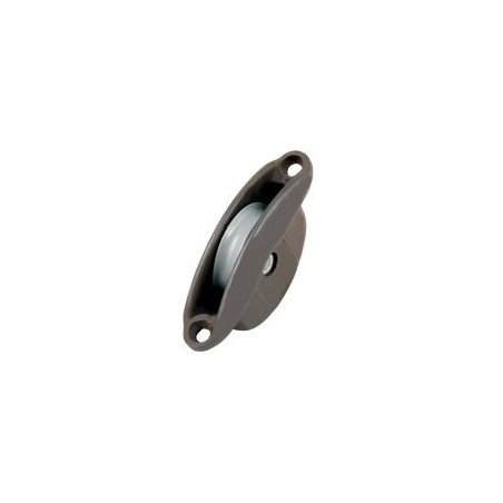 ALLEN Rollenkasten gleitl. Alu 38mm, Seil 6mm, Alurolle