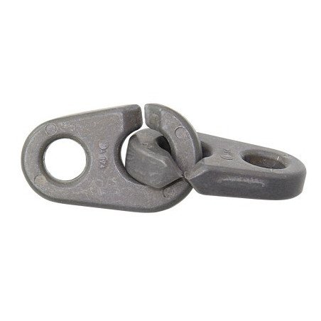 ALLEN Brummelhaken Alu 36mm, für Seil 6mm 10St.