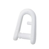 ALLEN Mastrutscher-Schäkel zum Clipsen Nylon 36mm weiß 10St.