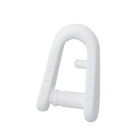 ALLEN Mastrutscher-Schäkel zum Clipsen Nylon 36mm weiß 10St.