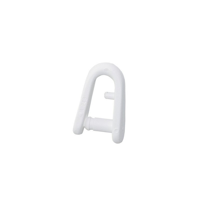 ALLEN Mastrutscher-Schäkel zum Clipsen Nylon 36mm weiß 2St. SB-Pack