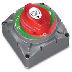 BEP Batteriewahlschalter 721 12/24V 350A 3-polig Auf-Einbau SB-Pack