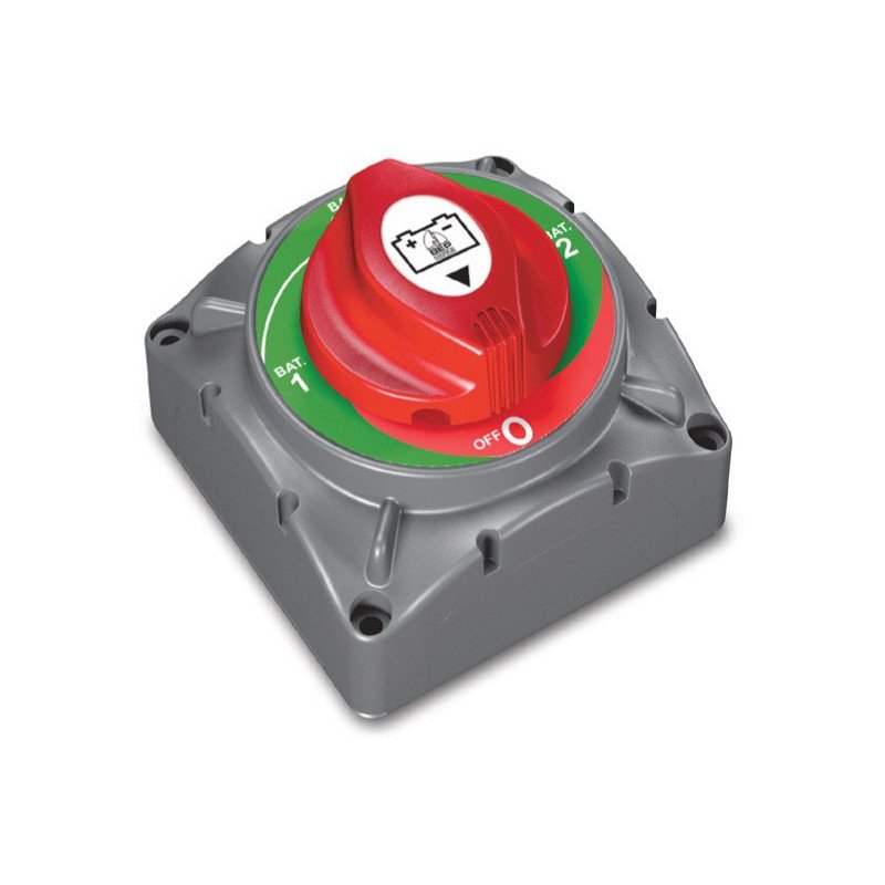 BEP Batteriewahlschalter 721 12/24V 350A 3-polig Auf-Einbau SB-Pack