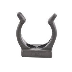 ALLEN Halteklammer Nylon für Rohr 22mm, anthrazit 2St. SB-Pack