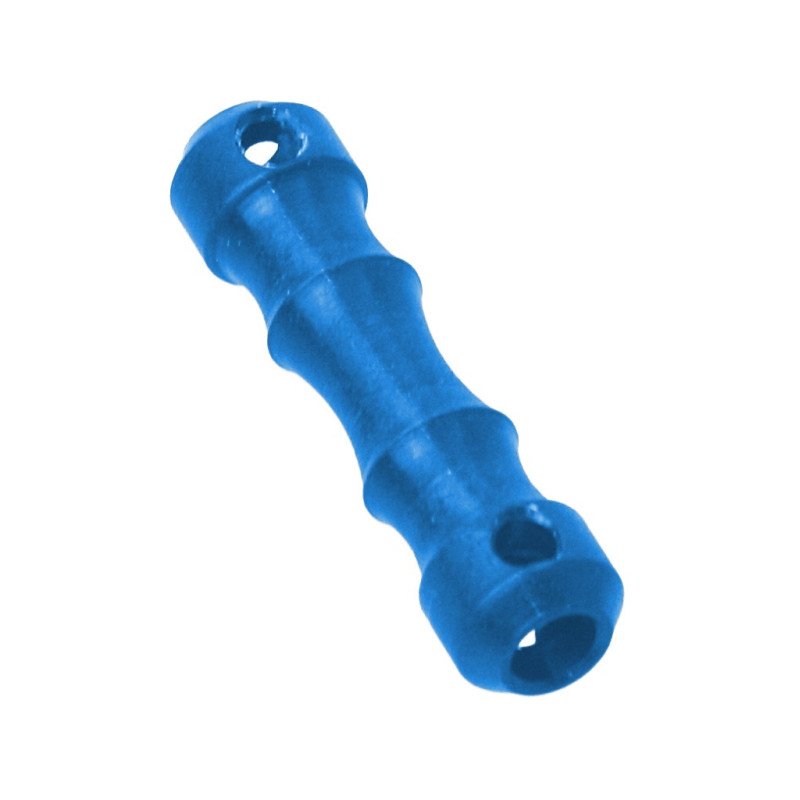 ALLEN Seilknochen Alu 6mm, für Seil 2-4mm, blau