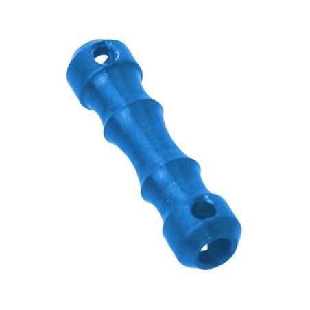 ALLEN Seilknochen Alu 6mm, für Seil 2-4mm, blau