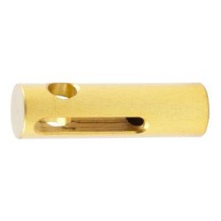 ALLEN Verklicker-Hülse für Mastspitze Alu eloxiert 10x34mm gold (Opti)