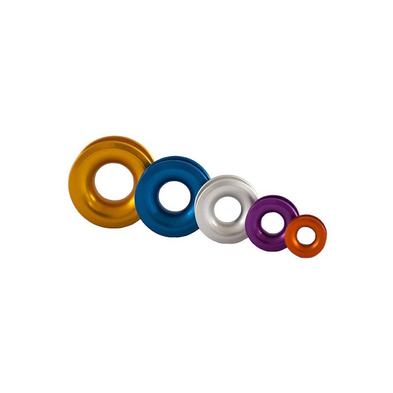 ALLEN Seil-Rundkausche Alu für Seil 8mm orange