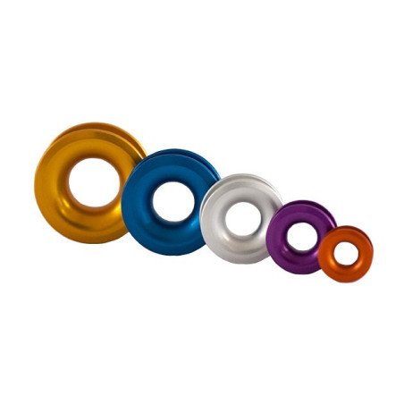 ALLEN Seil-Rundkausche Alu für Seil 8mm orange