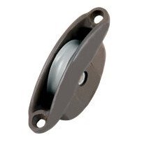 ALLEN Rollenkasten gleitl. Nylon 25mm, Seil 6mm, POMrolle