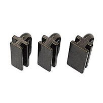 ALLEN Mastrutscher mit H-Profil Komposit 22mm schwarz 10St.