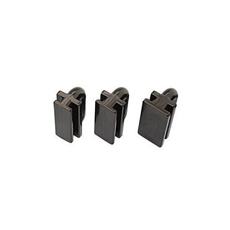 ALLEN Mastrutscher mit H-Profil Komposit 22mm schwarz 10St.