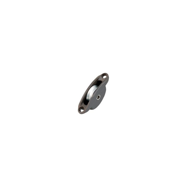 ALLEN Rollenkasten gleitl. Nylon 25mm, Seil 6mm, Alurolle