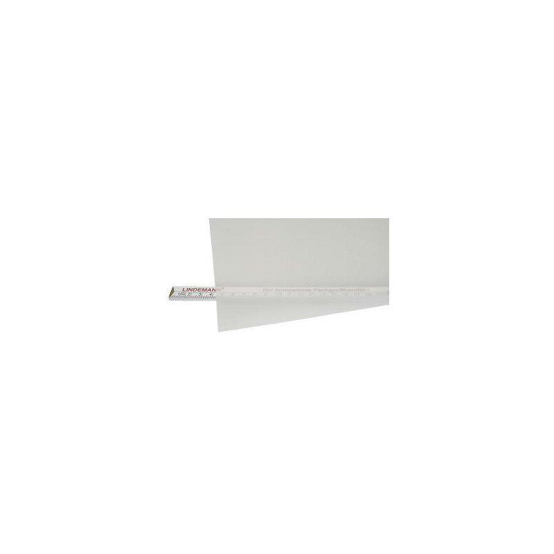 MYLAR Schablonenfolie 152cm 0,19mm klar/weiß
