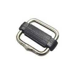 Gurtschnalle mit bewegl. Steg A4/Nylon für Gurt 25mm 10St.