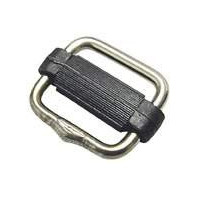 Gurtschnalle mit bewegl. Steg A4/Nylon für Gurt 25mm 10St.