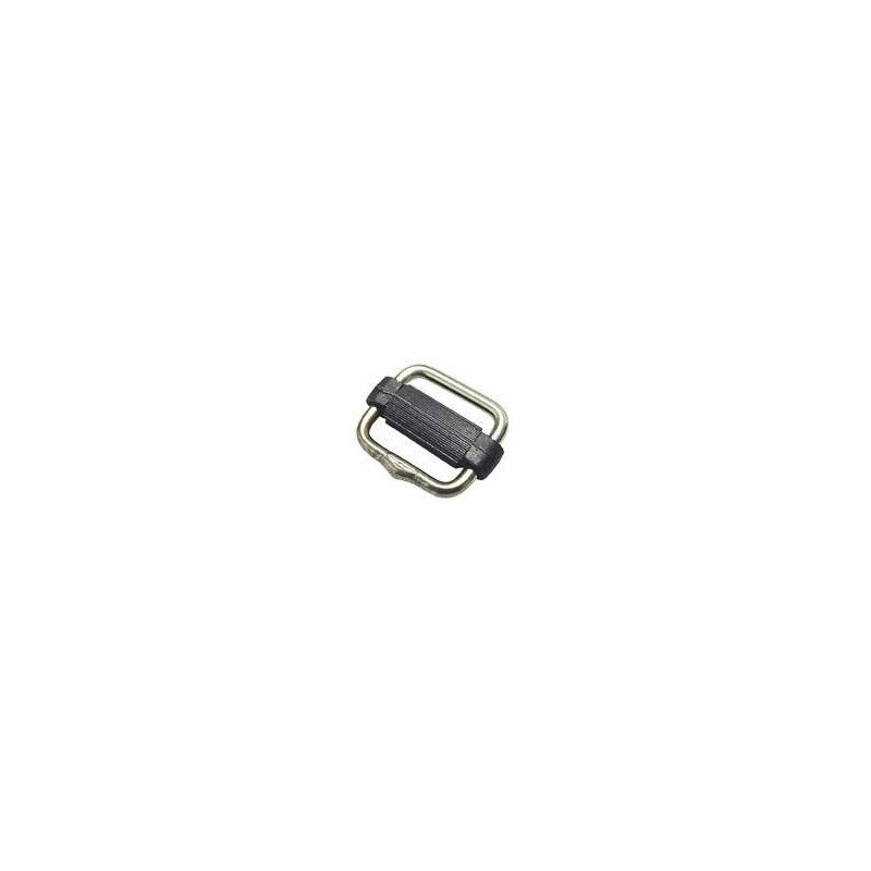 Gurtschnalle mit bewegl. Steg A4/Nylon für Gurt 25mm 10St.