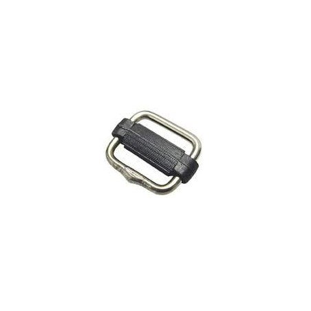 Gurtschnalle mit bewegl. Steg A4/Nylon für Gurt 25mm 10St.