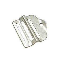 Leiterschnalle Edelstahl für Gurt 25mm