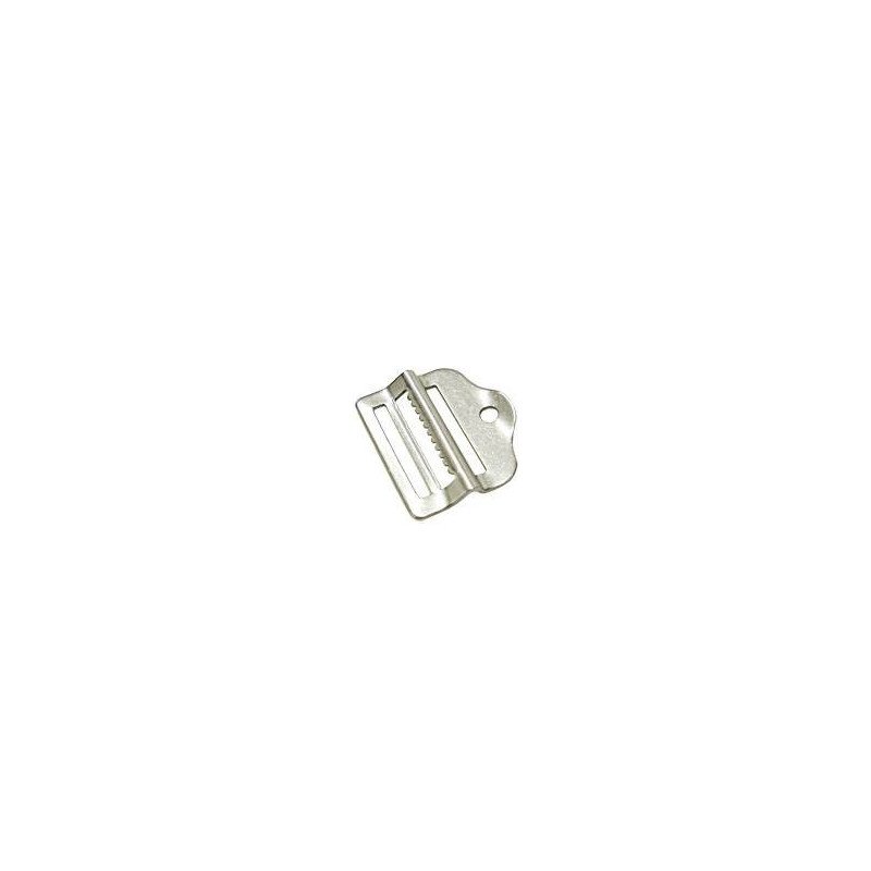 Leiterschnalle Edelstahl für Gurt 25mm