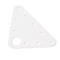 Kopfbrett Nylon 98x113mm weiß