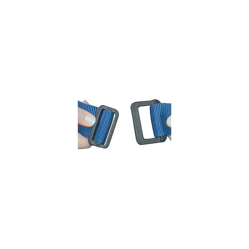 Gurtband-Gleiter Nylon für Gurt 40mm schwarz