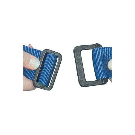 Gurtband-Gleiter Nylon für Gurt 40mm schwarz