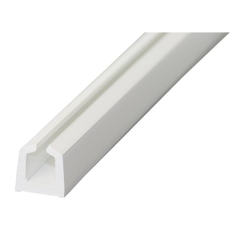 Sprayhood Kasten-Kederschiene weiß 5m