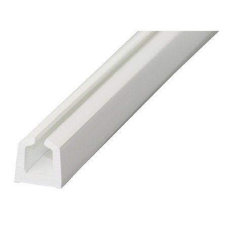 Sprayhood Kasten-Kederschiene weiß 5m