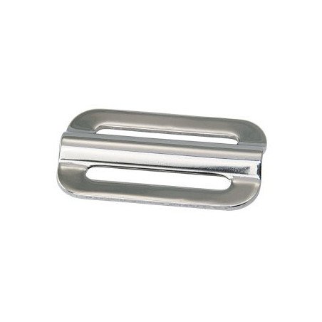 Gurtschnalle mit gewölbtem Steg Edelstahl für Gurt 50mm