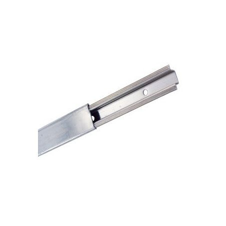 Sleek Track Verdeckschiene mit Abdeckung A4 25mm 1,2m