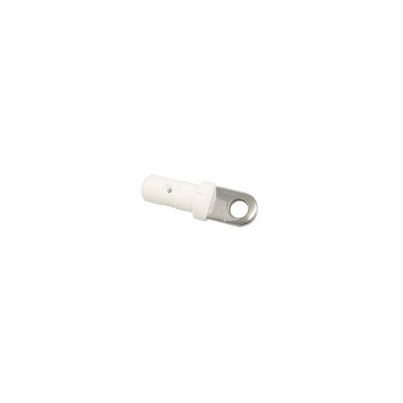 Rohrendstopfen A4/Nylon für Rohr 19x1,2mm, Auge 5mm