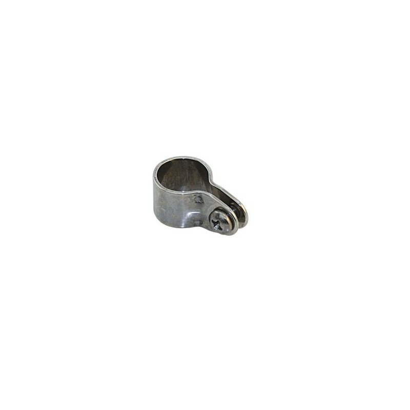 Rohrgelenkschelle A4 für Rohr 22mm, Schraube 8mm zöllig