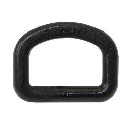 D-Ring POM 4,0x20mm schwarz 10St.